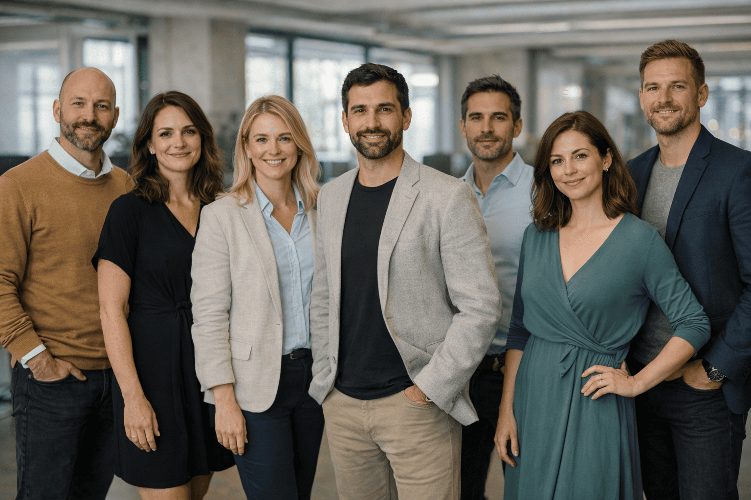 Team working on AI trading platform — Nord Ecoância